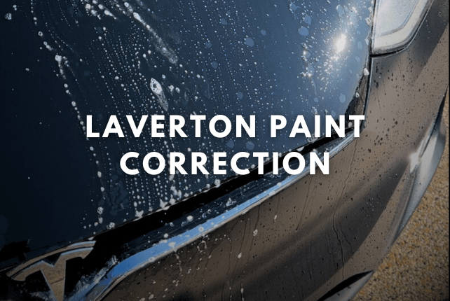 Vehicle in Laverton undergoing thorough decontamination before expert paint correction for a flawless finish.